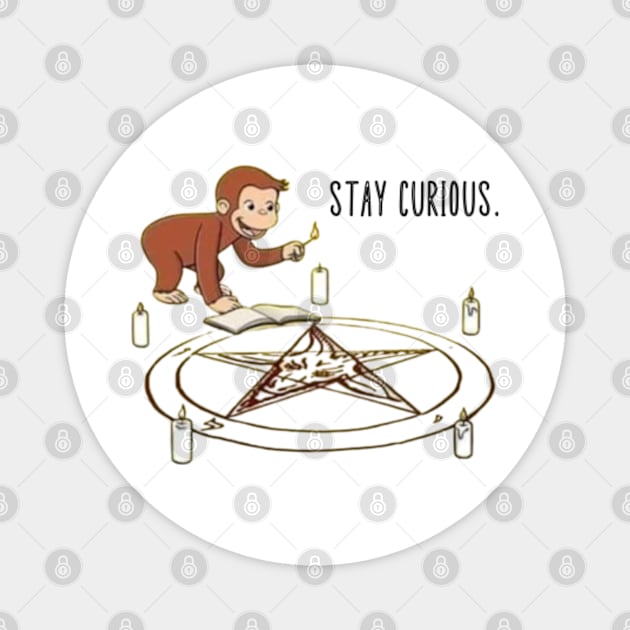 Curious George Magnet by Cun-Tees!